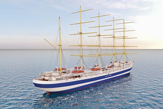 Ein Neues F Nfmastsegelboot F R Star Clippers