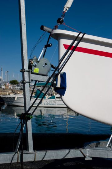 Remorquer son voilier transportable