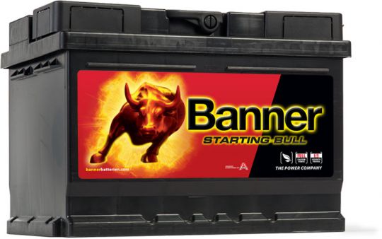 Banner, nur hochwertige Batterien