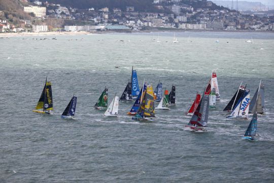 Départ de la Transat Jacques Vabre 2017