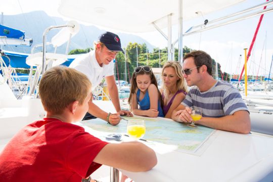 Sunsail location avec skipper