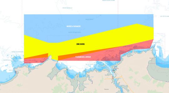 Zone de départ de la Route du Rhum 2018