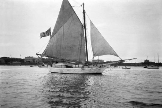 Joshua Slocum sur le Spray