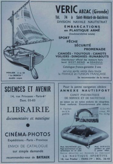 Revue Bateaux 1959