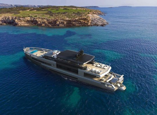 Le yacht UP40 - Crossover