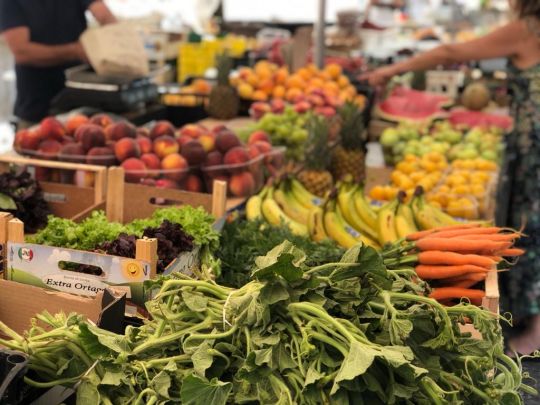 Légumes frais au marché