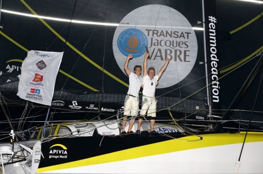 Charlie et Yann , victorieux à Salvador