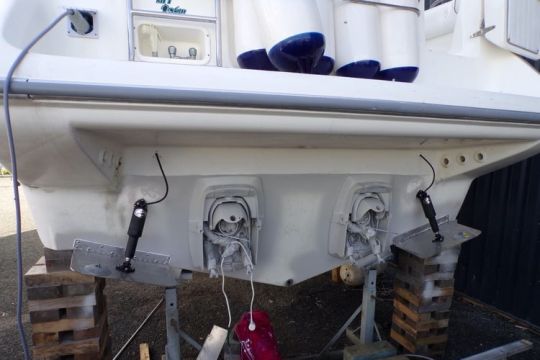 Démonatge des embases et installation des flaps