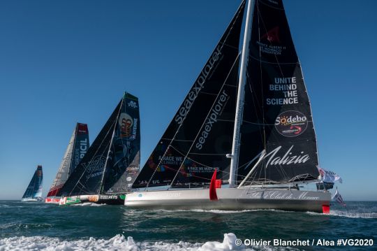 Départ du Vendée Globe 2020