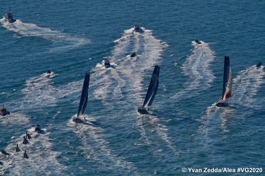 Départ du Vendée Globe 2020