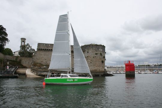 Le gréement du Mojito 6.50 est résolument simple et moderne