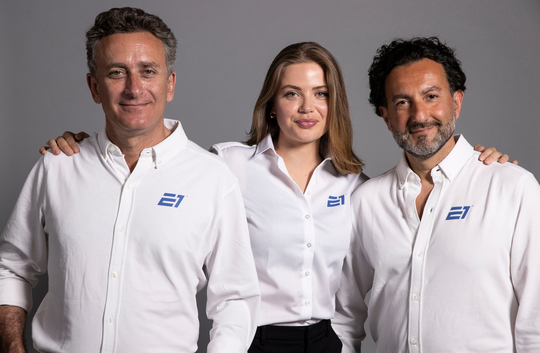 Rodi Basso, Sophi Horne et Alejandro Agag