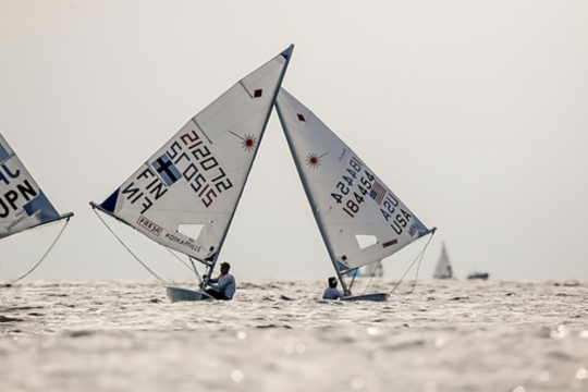 Epreuve de Laser © Sailing Energy / World Sailing