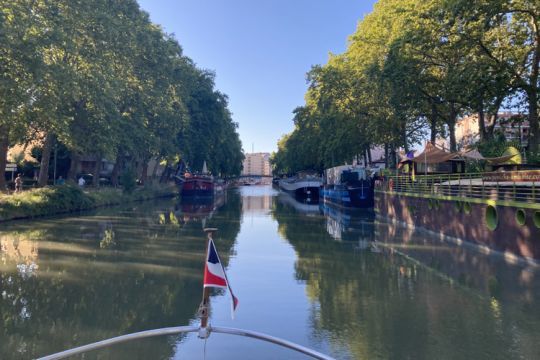 Arrivée dans Toulouse