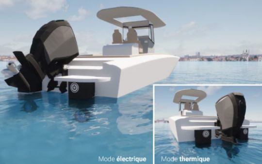 Une propulsion électrique qui "accompagne" le thermique à basse vitesse