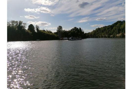 Vue sur la rivière Lot