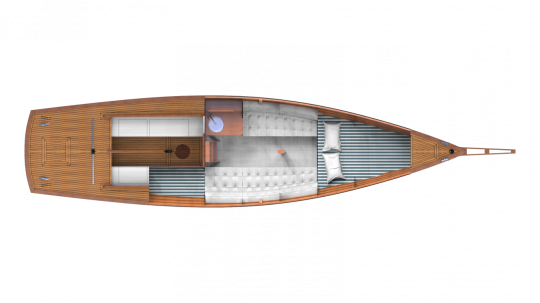 Plan d'aménagement du D Cesari 33 © Ceccarelli Design