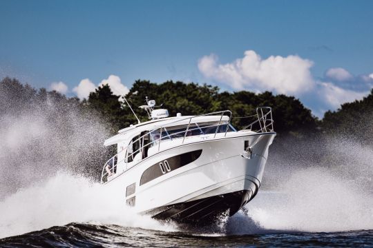 Le Marex 330 en navigation