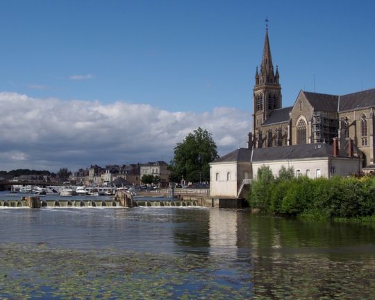 A Sablé, la vue est encore plus belle depuis le château