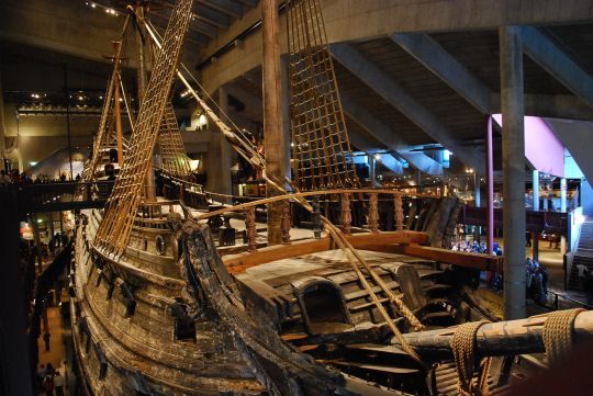 Le Vasa exposé dans son musée dédié © JJ. Mopinot