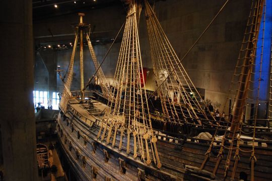Le Vasa exposé dans son musée dédié © JJ. Mopinot
