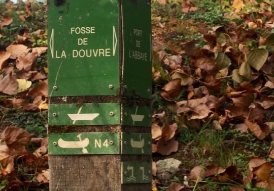 Malgré la signalisation, il est facile de s'égarer...