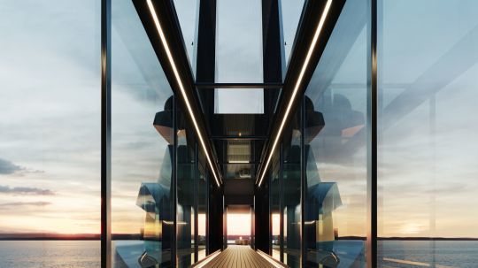 Un pont en verre suspendu pour relier les deux deckhouses