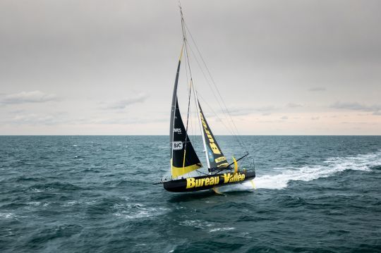 L'IMOCA Bureau Vallée 3 ©Wind4Production - Benjamin Sellier