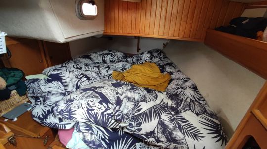 "Une grande cabine à l'arrière, la nôtre…"