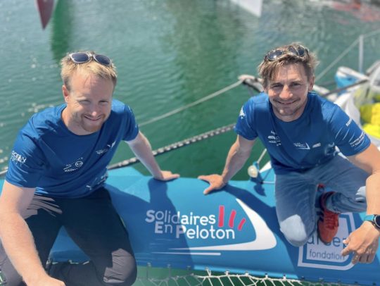Quentin Vlamynck intègre l'équipage de Thibaut Vauchel Camus sur le Pro Sailing Tour