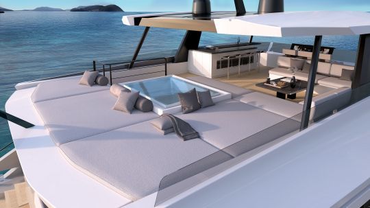 Le flybridge © Darnet Design