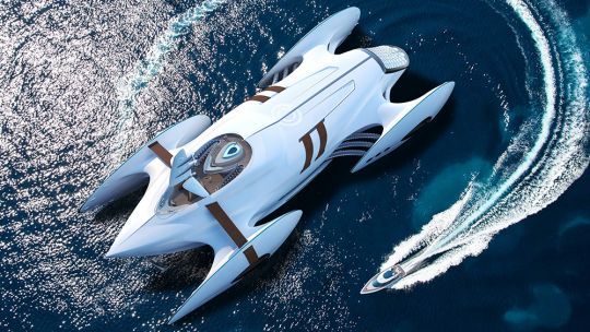 Le yacht Decadence © Andy Waugh Design