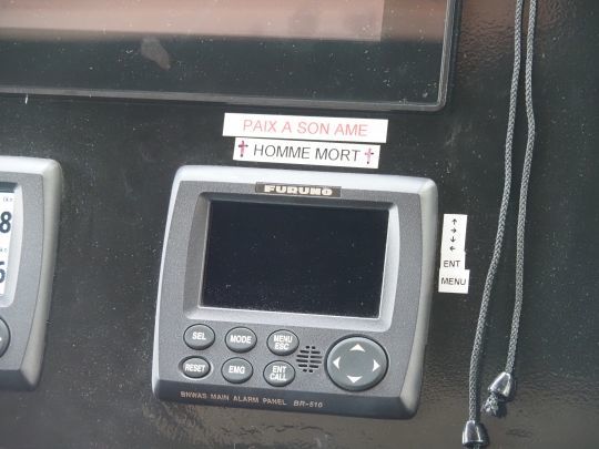 L'alarme du bord: il faut être pragmatique quand on navigue dans le Grand Sud