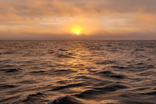 le soleil de minuit en Islande