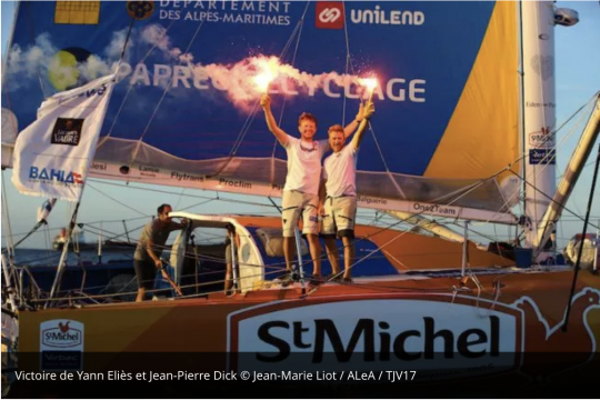 Jean-Pierre Dick décroche sa 4e victoire sur la Transat Jacques Vabre, une première dans l'histoire de la course