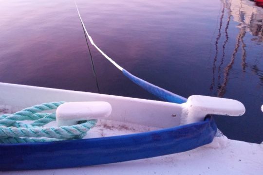 Des amarres protégées contre le ragage avec des gaines