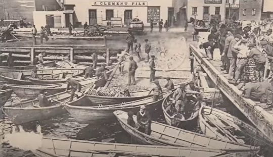 Débarquement d'une pêche à Saint-Pierre et Miquelon