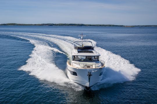 Le Nimbus 495 Fly en navigation