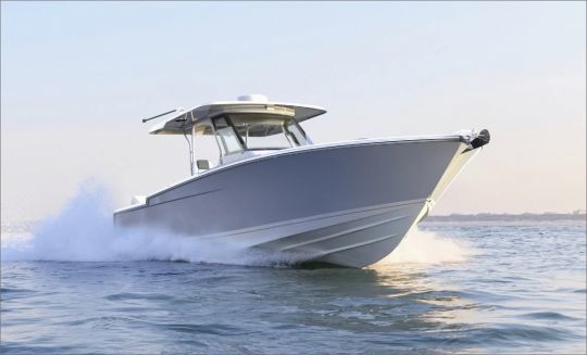 The news Bertram 34CC features the same design as the 28CC and 39CC