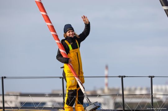 Clarisse Crémer, 11e du Vendée Globe 2024 © Anne Beauge / Alea