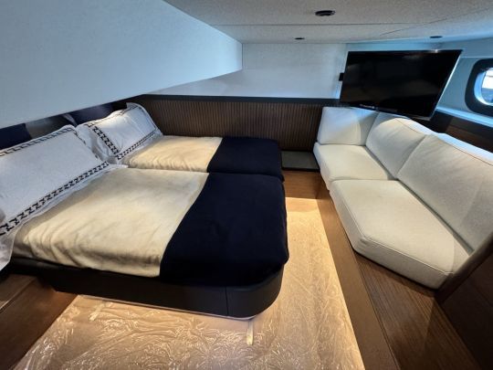 But the rear cabin is a little roomier