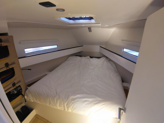 La cabine avant
