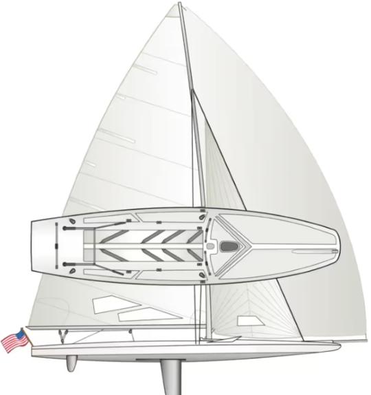 Le Melges E-Scow en détail © YACHTN. Campe
