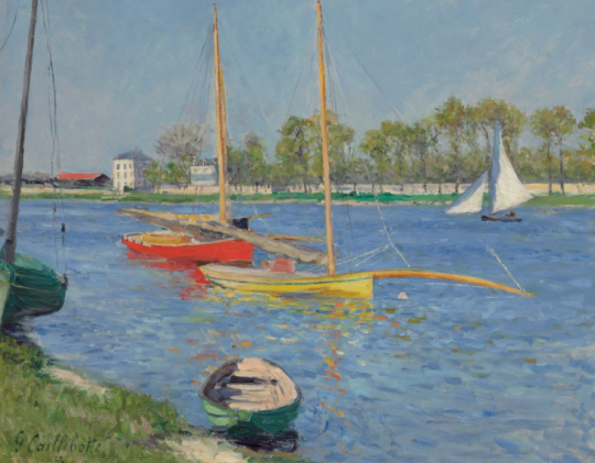La Seine à Argenteuil, Gustave Caillebotte, 1882