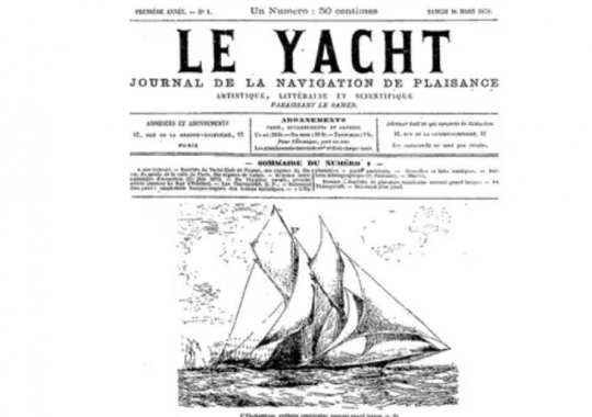 Premier numéro du Yacht