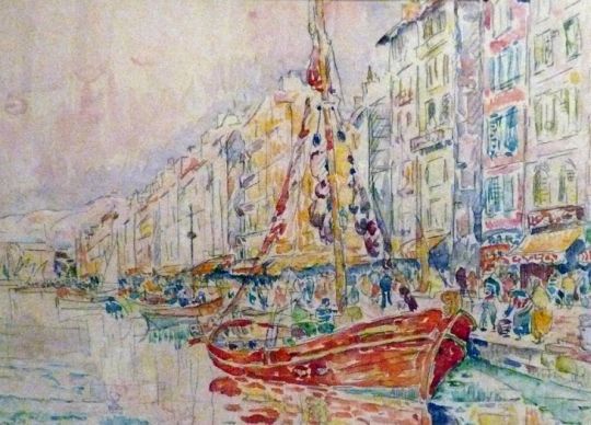 Le Vieux Port de Marseille, Paul Signac, 1931
