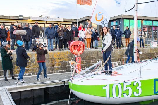 Baptême réussi pour le maxi 650 ©Laurence Mao