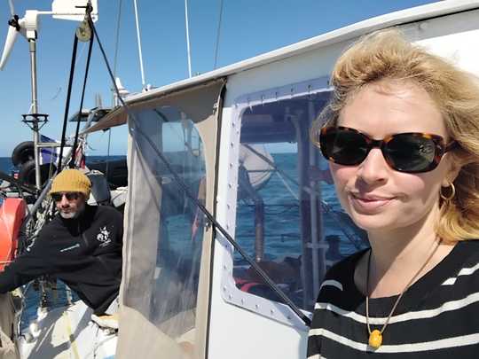 A l'approche du cap Sao Vicente