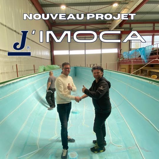 Un "JIMOCA" construit chz J Composites pour Arnaud Boissières