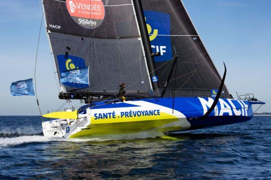 Sam Goodshild a bord de Macif  ©macifprevoyance